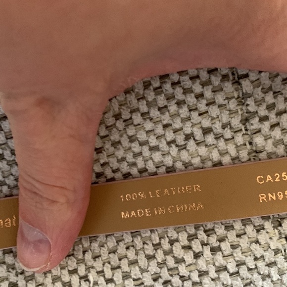 Ted baker pink and rose gold belt - Picture 3 of 5